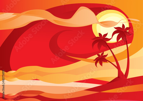 Tropical background