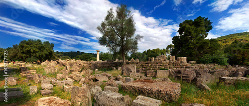 'A lost wonder': The ruins of the temple of Zeus in Olympia
