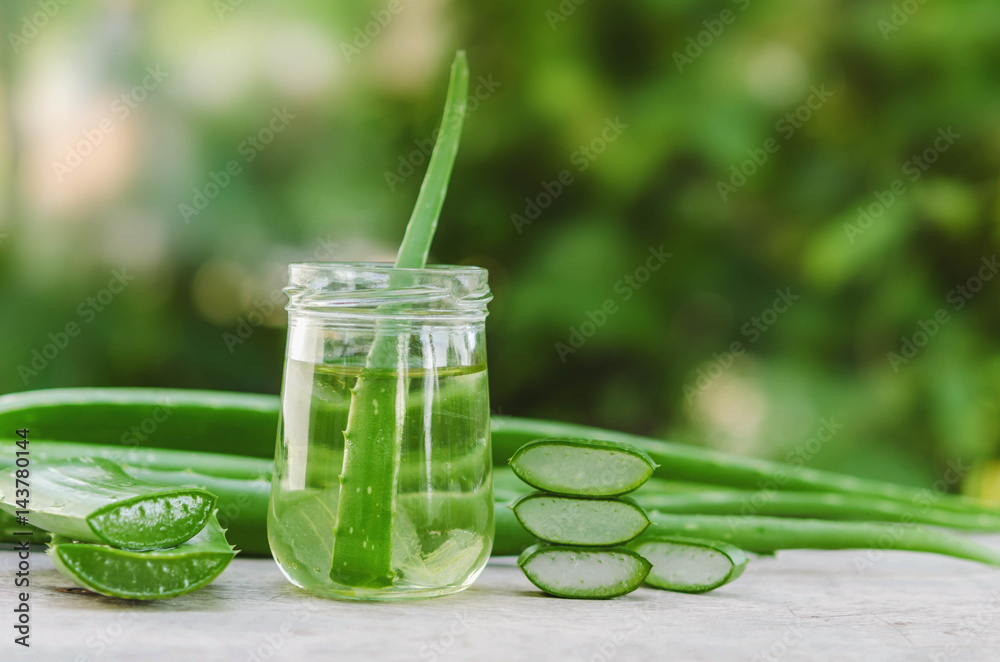 Φωτογραφία Aloe Vera  very useful herbal medicine for skin treatment and use in spa for skin care