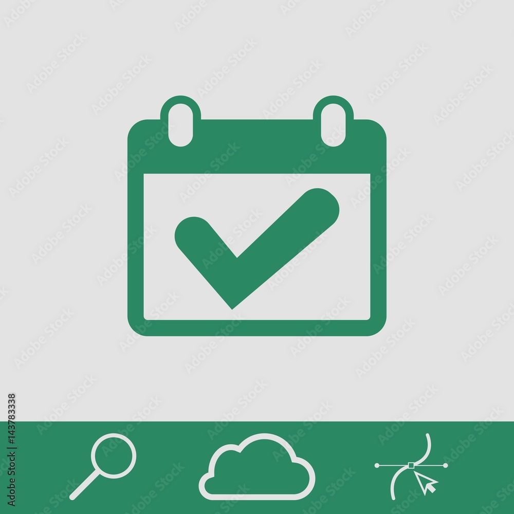 calendar icon stock vector illustration flat design calendar icon stock vector illustration flat design