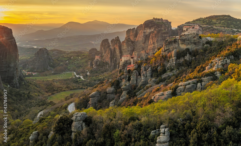 Monasteries of Meteora, Greece
