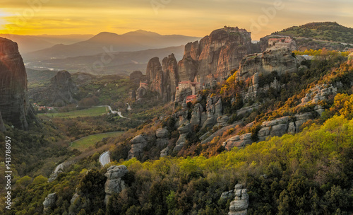 Monasteries of Meteora, Greece 