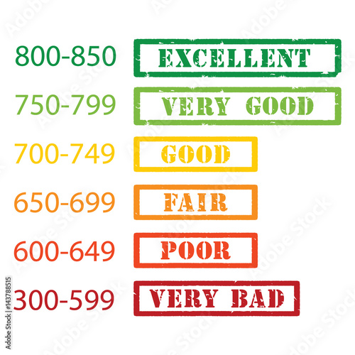 Credit score vector