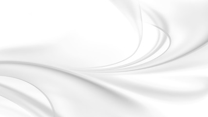 Fototapete Abstrakte Welle Weißer abstrakter Hintergrund minimalistisch  © BazziBa