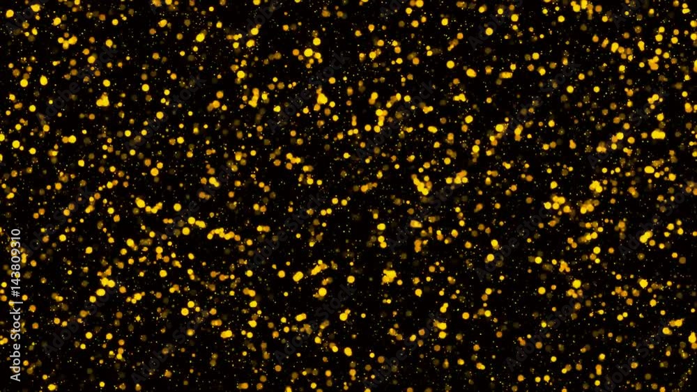 4K Gold Particles 4K Gold Particles
