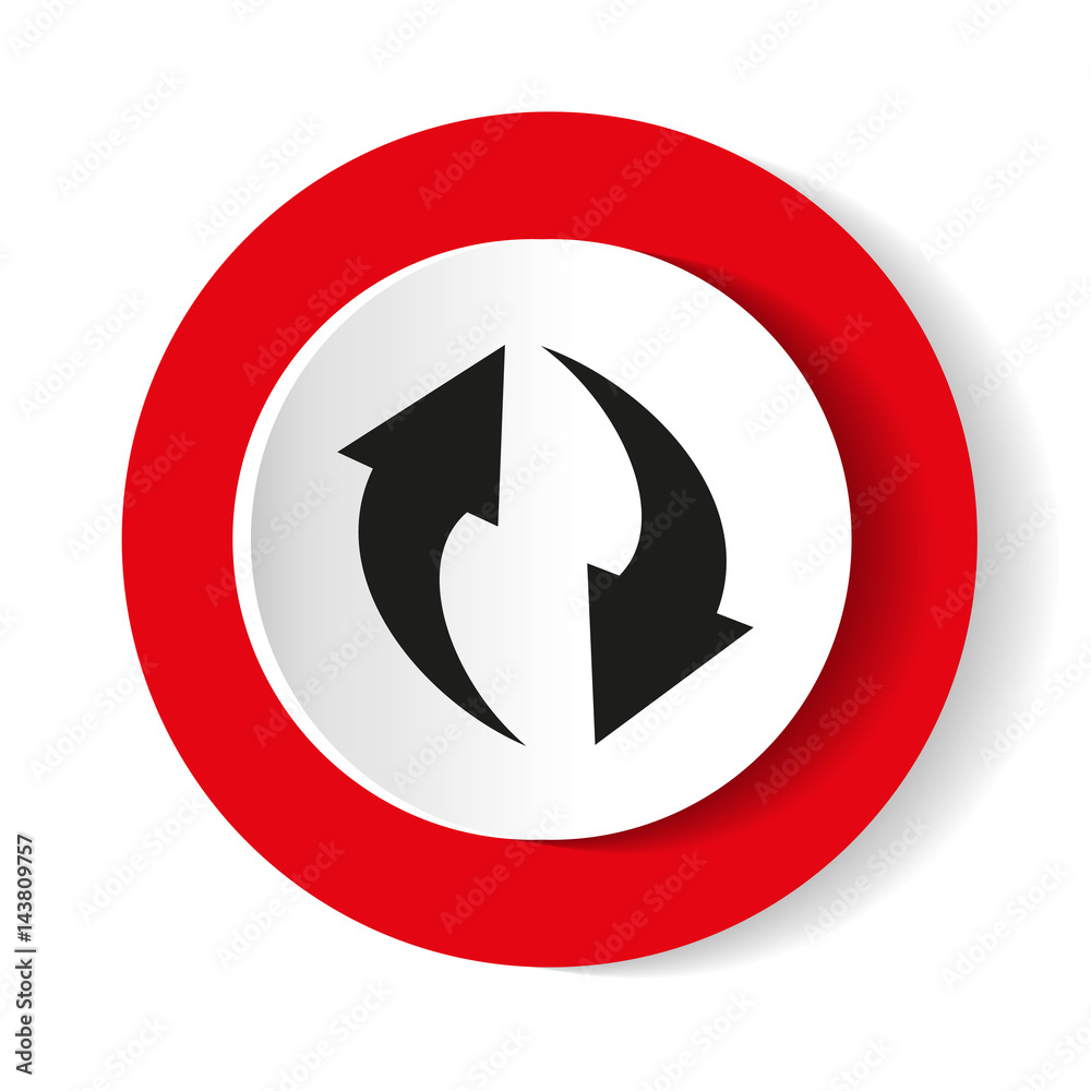 Update icon. Refresh or repeat symbol. Vector illustration Update icon. Refresh or repeat symbol. Vector illustration