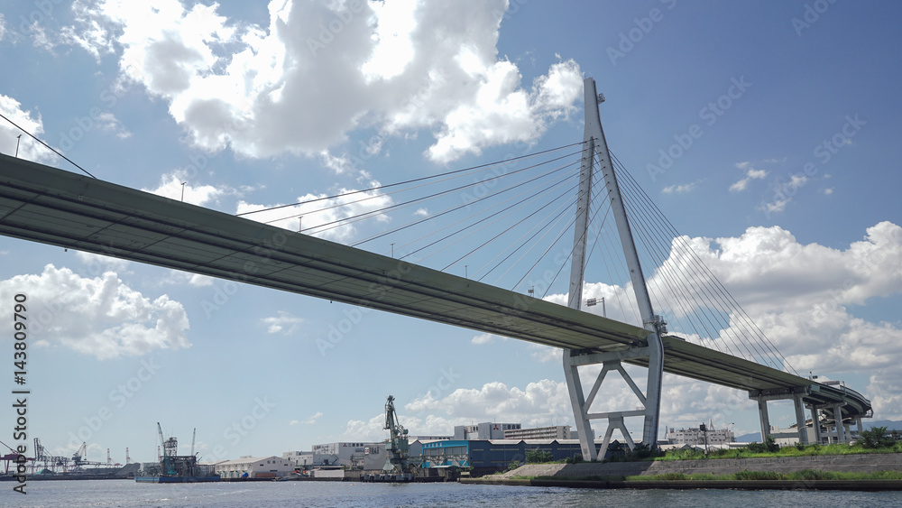 Fototapeta premium Bridge over The Sky