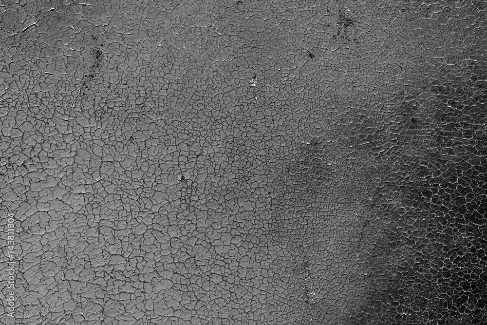 Fototapeta premium Metal texture with scratches and cracks