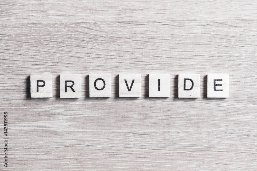 Fototapeta premium Business provide concept