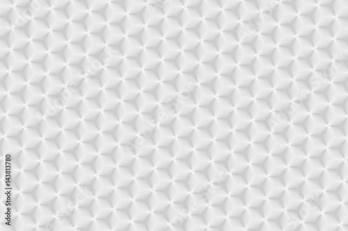 White texture background geometric cubes 3D