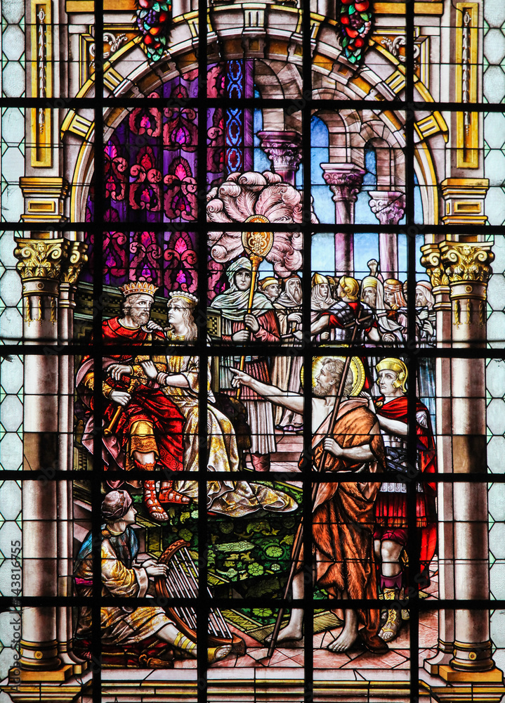 Stained Glass - Saint John the Baptist