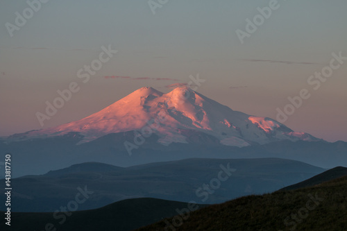 Elbrus at sunrise