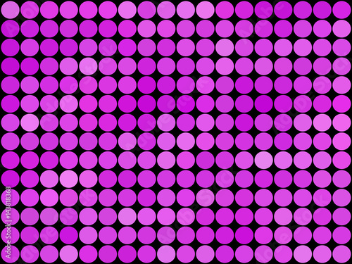 Gradient low poly circle style vector mosaic background