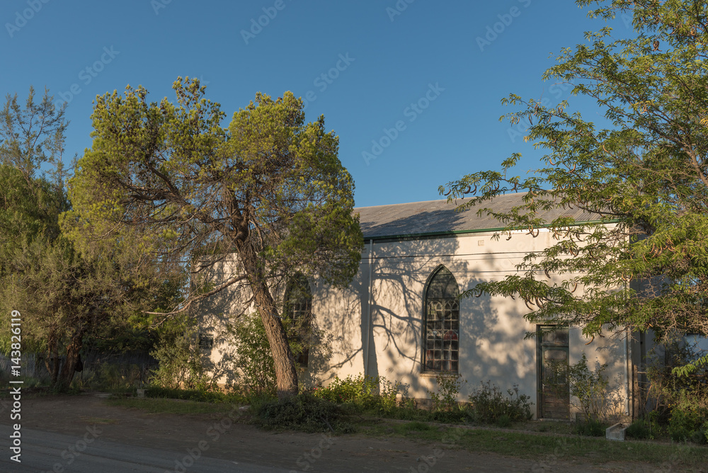 Old hall of the Dutch Reformed Church in Nieu-Bethesda