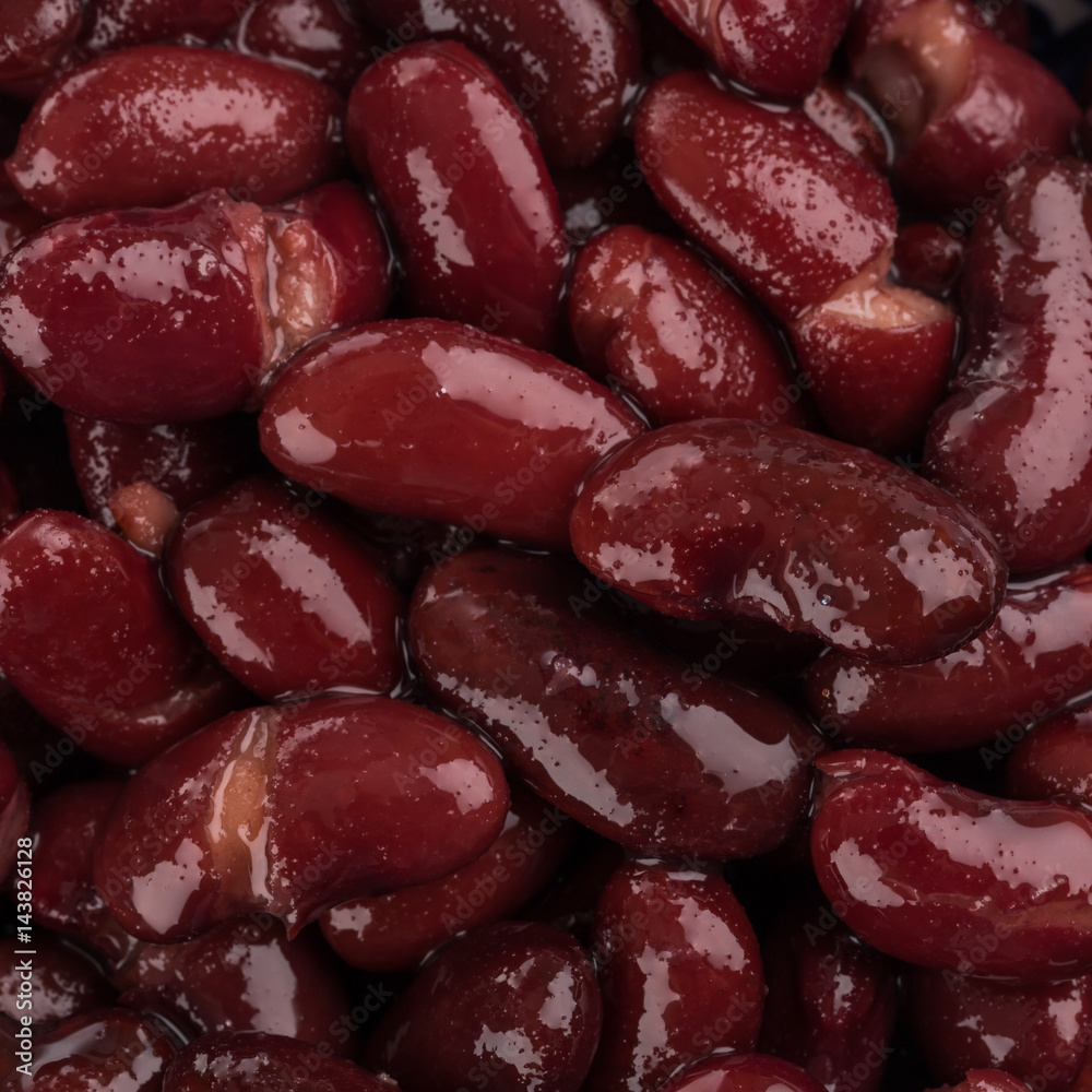 Red kidney beans close up Red kidney beans close up
