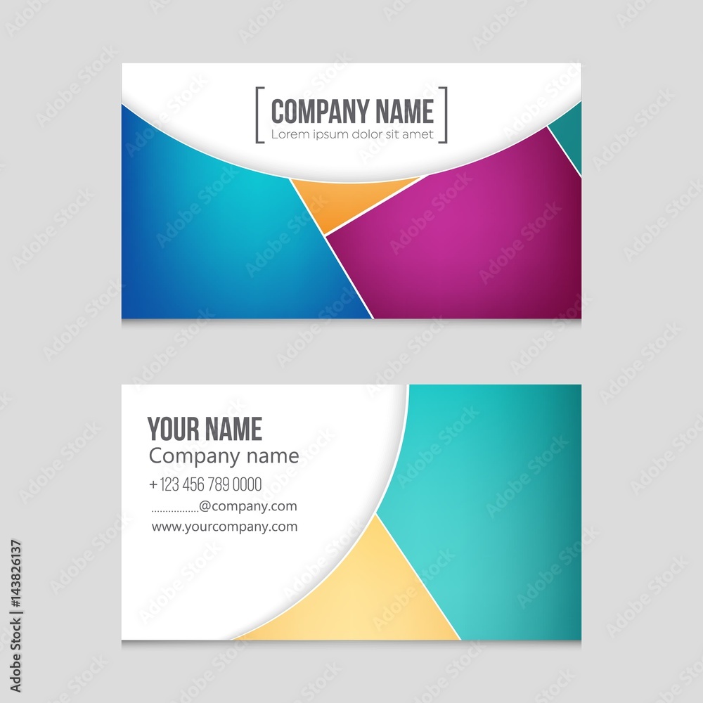 Fototapeta premium Abstract vector layout background set. For art template design, list, front page, mockup brochure theme style, banner, idea, cover, booklet, print, flyer, book, blank, card, ad, sign, sheet,, a4