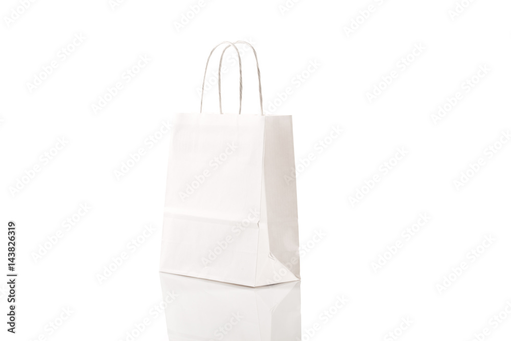 Recycled paper shopping bag Recycled paper shopping bag