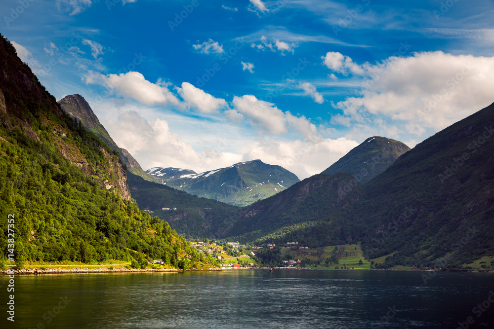 Geiranger fjord, Norway.