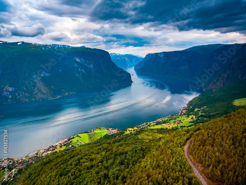 Beautiful Nature Norway - Sognefjorden. photo