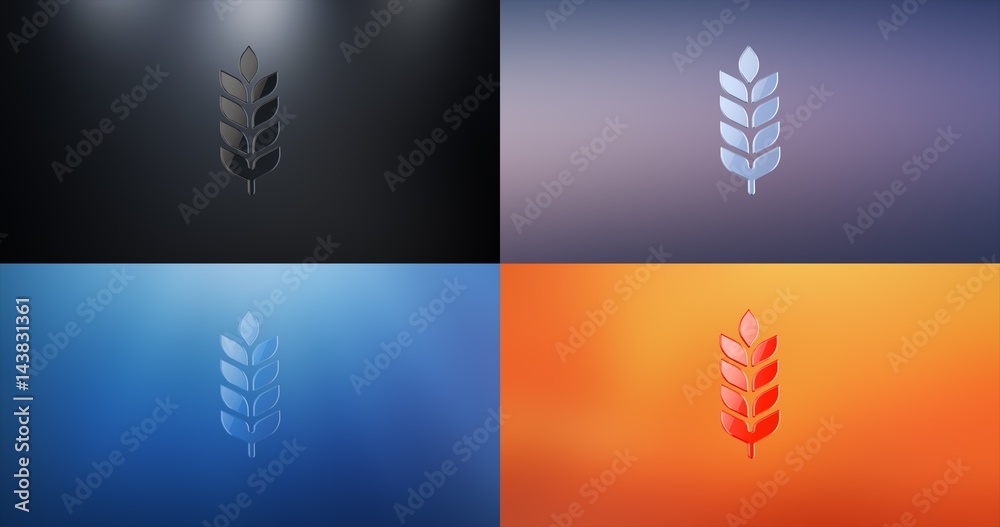 Wheat S 3d Icon Wheat S 3d Icon