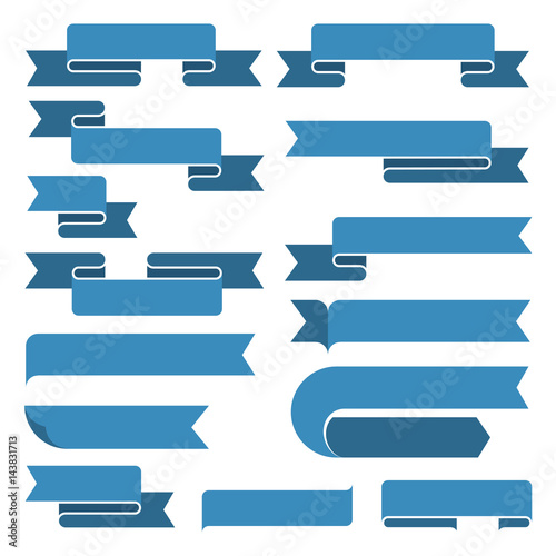 Ribbons Design. Vector illu...