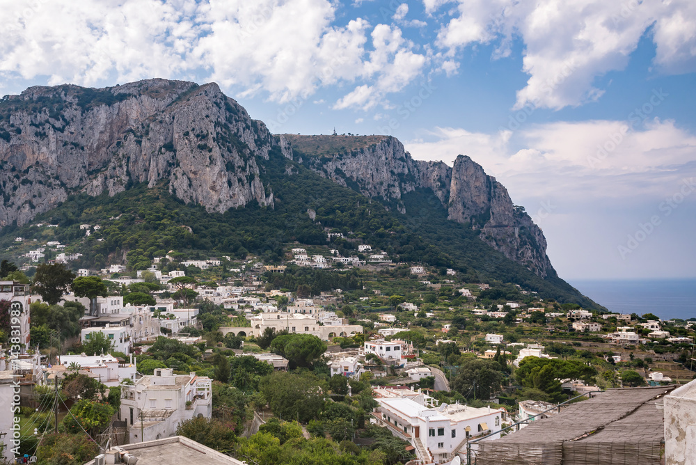 Obraz premium View of Capri Island in Italy