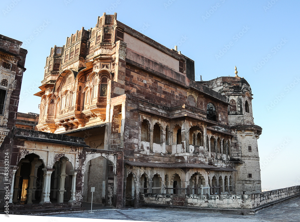 Indien - Rajasthan - Jodhpur - Mehrangarh Fort