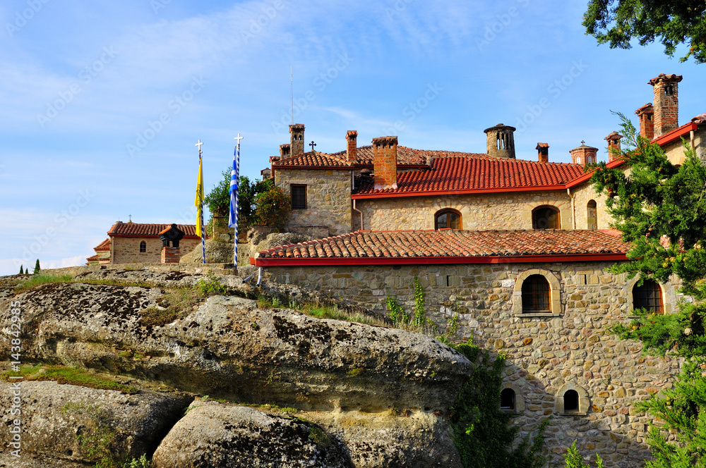 Monasteries of Meteora Stock Photo