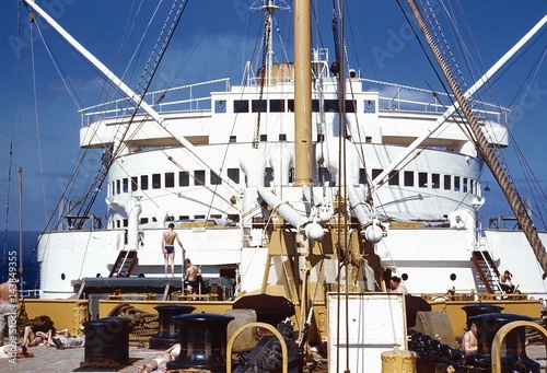 Photography SS New Amsterdam 1956