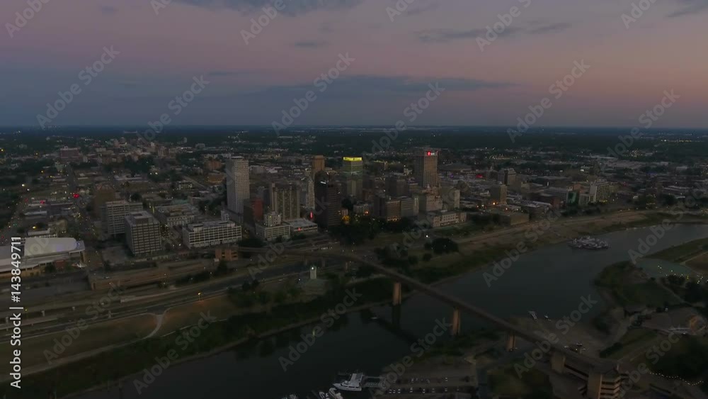 Aerial Tennessee Memphis September 2016 4K Aerial Tennessee Memphis September 2016 4K