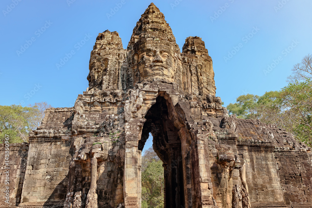 Angkor wat in cambodia. Angkor Wat temple complex.
