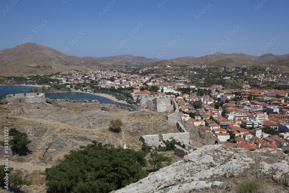 Obraz premium Myrina, Lemnos island, Greece
