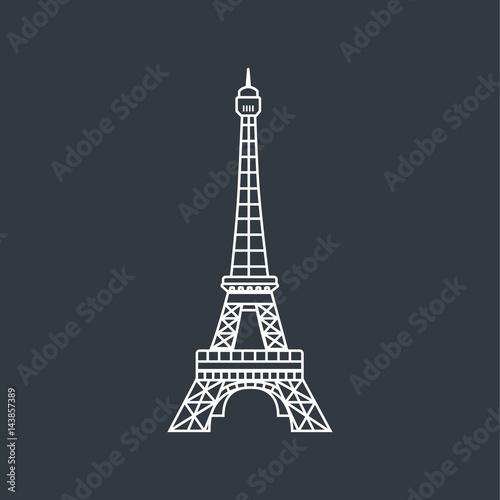 Fototapeta Naklejka Na Ścianę i Meble -  Eiffel Tower 