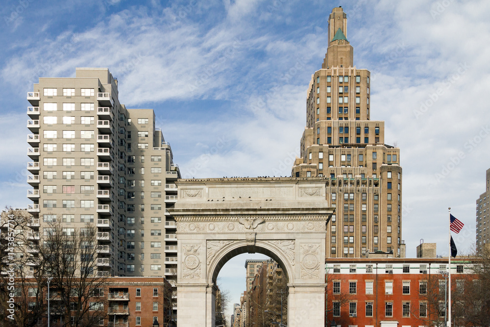 Washington Square Park Arch in New York City