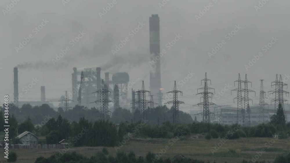 Harmful emissions of metallurgical and chemical plants in Cherepovets, Russia, 4k
Harmful emissions of metallurgical and chemical plants in Cherepovets, Russia, 4k