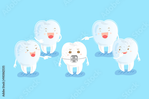 cute cartoon tooth