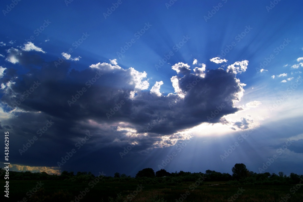 Fototapeta premium Light Beams