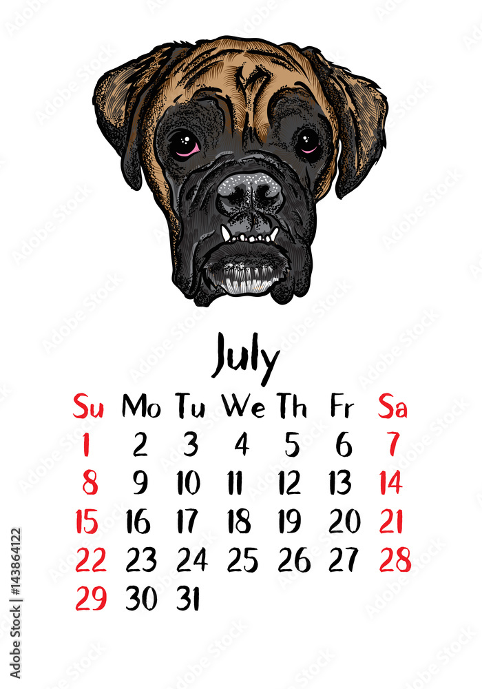 Funny happy dog, calendar 2018 design. Chinese new year, the year of the dog zodiac monthly cards templates. Cute doggy vector. Funny happy dog, calendar 2018 design. Chinese new year, the year of the dog zodiac monthly cards templates. Cute doggy vector.