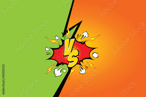 Fight backgrounds comics style design. Vector illustration.