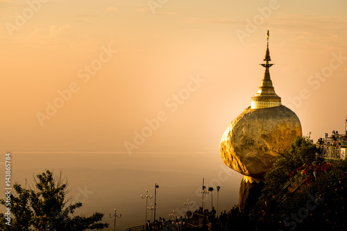 Golden rock pagoda