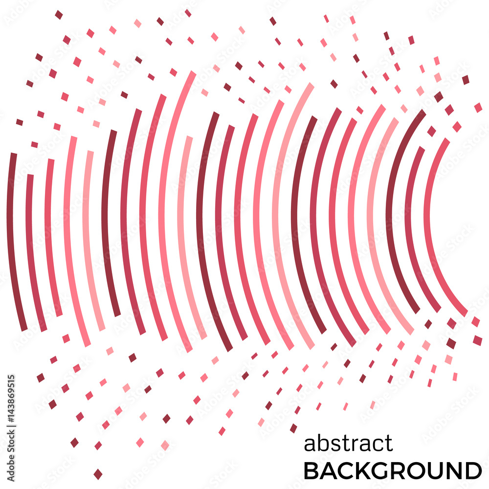 Abstract background with red lines and flying pieces. Colored circles with place for your text on a white background.
Abstract background with red lines and flying pieces. Colored circles with place for your text on a white background.