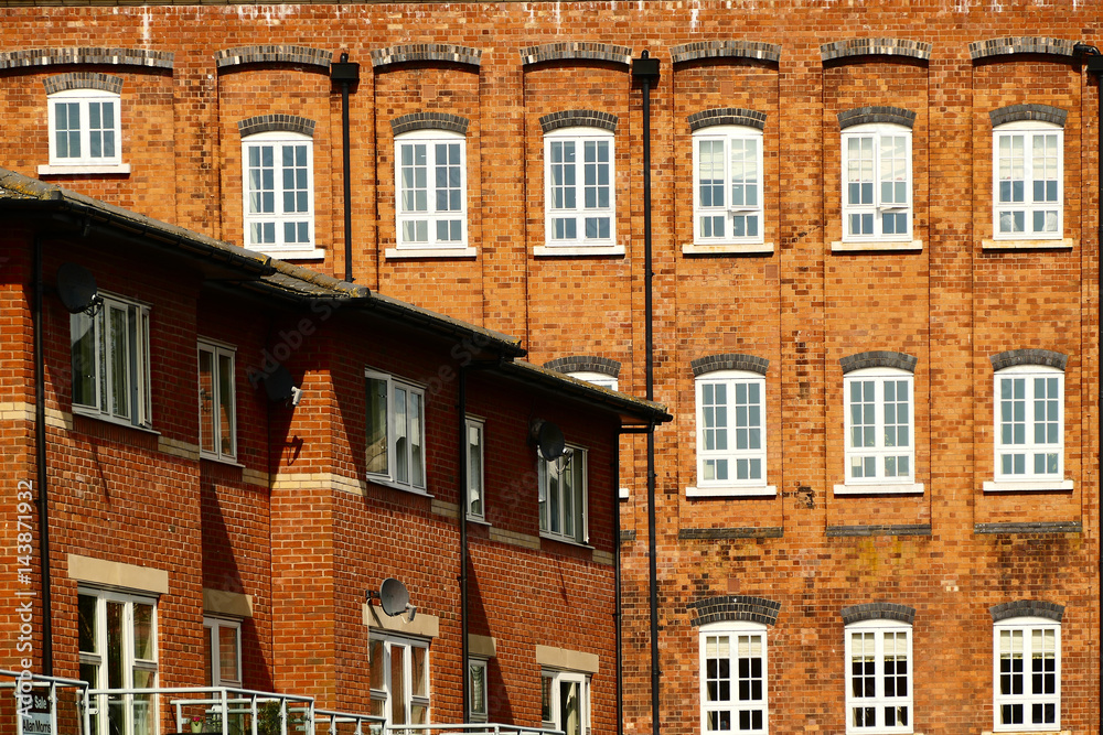 Fototapeta premium new buildings in old dock area