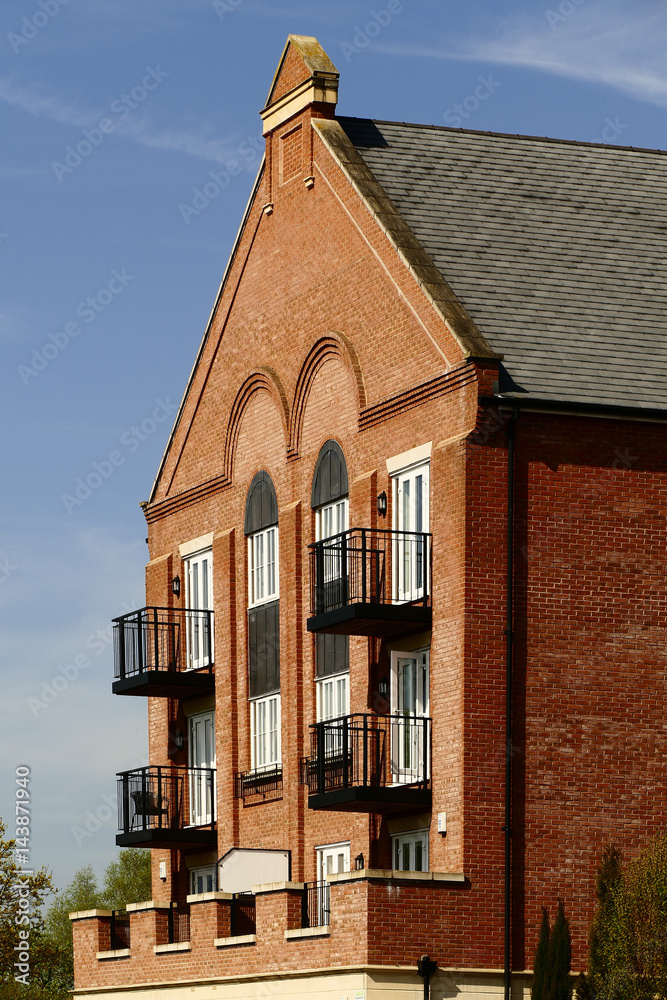 Obraz premium new buildings in old dock area