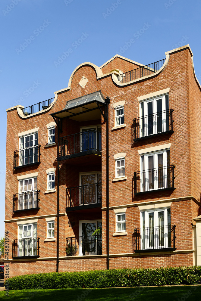 Fototapeta premium new buildings in old dock area