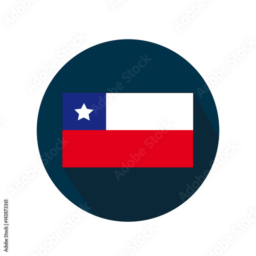 Free Download Flag of Chile on white background - GFXLoad