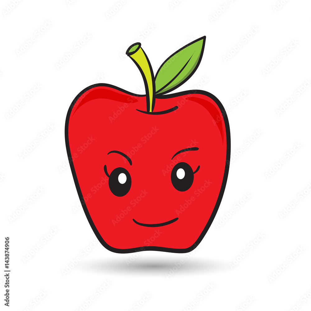 funny red apple funny red apple