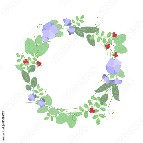 Summer bouquet of flowers