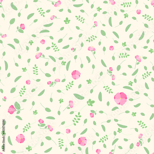 Floral seamless pattern.