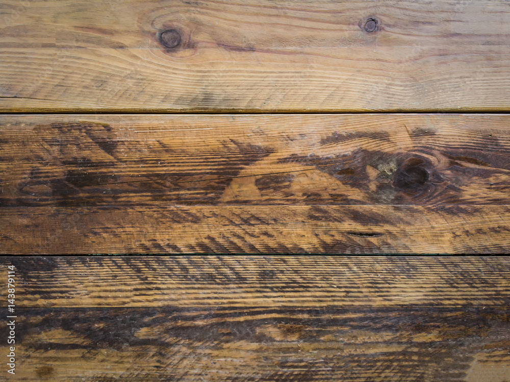 Fototapeta premium Old wood background and long hardwood texture