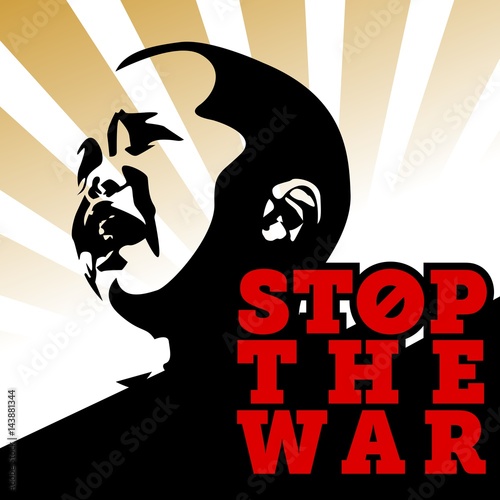 stop the war illustrated